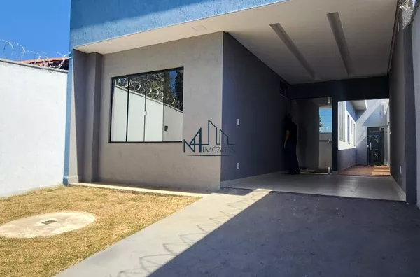 Casa 3 Quartos - Parque Hayala - Aparecida de Goiânia - GO - Foto 1