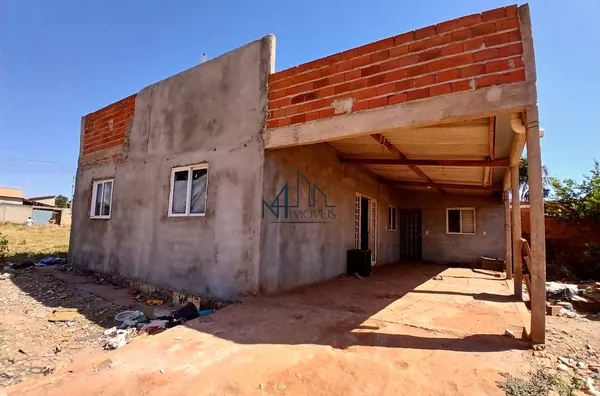 Casa 2 Qrts Sozinha no Lote - Rosa dos Ventos - Aparecida de Goiânia - GO - Foto 1