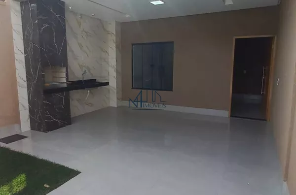 Casa 3 quartos - Residencial Brisa da Mata - Goiânia - GO - Foto 1