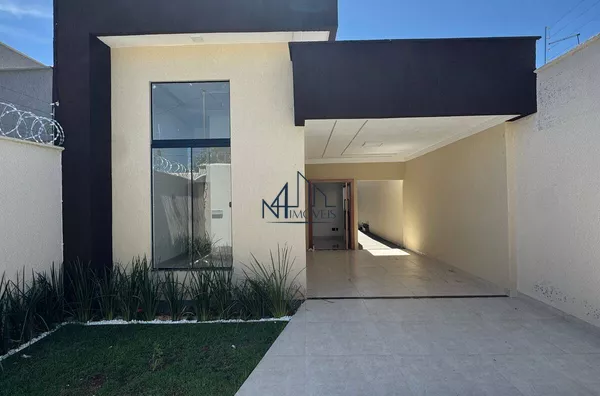 Casa 3 quartos - Vila Oliveira - Aparecida de Goiânia - GO - Foto 2