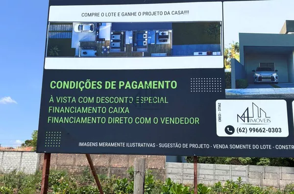 Lote 260 m² - Vila Oliveira - Aparecida de Goiânia - GO - Foto 2