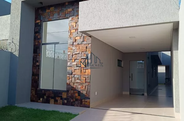 Casa 3 quartos - Parque Itatiaia - Aparecida de Goiânia - GO - Foto 1