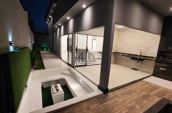 Casa Alto Padrão 3 Quartos - Jardim Buriti Sereno - Aparecida de Goiânia - Foto 6