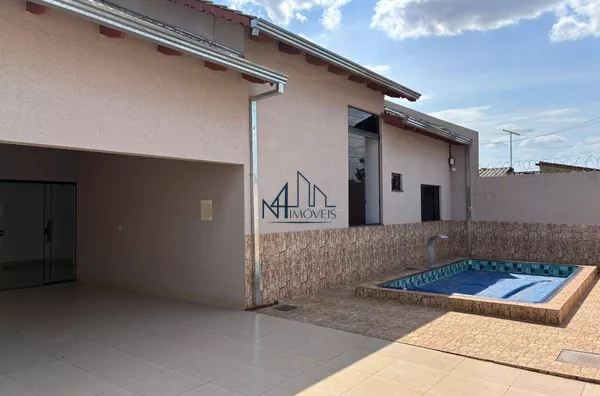 Casa 3 Quartos - Bairro Itapoã - Aparecida de Goiânia - GO - Foto 1