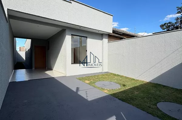 Casa 3 Quartos - Parque Ibirapuera - Aparecida de Goiânia - GO - Foto 1