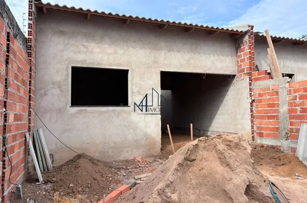 Casa 3 Quartos em Construção - Indepedência III - Aparecida de Goiânia - GO - Foto 1