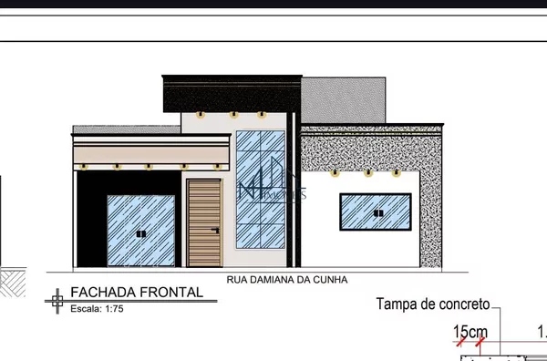 Casa 3 Quartos - Parque Atalaia - Aparecida de Goiânia -  GO - Foto 1