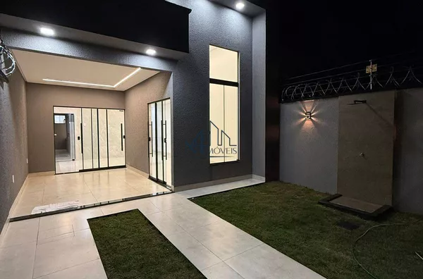 Casa - 2 quartos - Jardim Curitiba 3 - Goiânia - GO - Foto 1