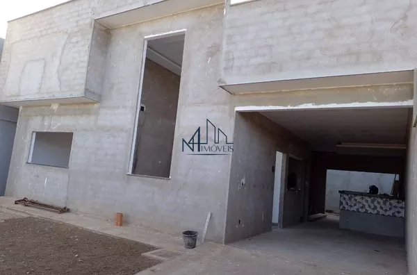 Casa 3 quartos - Residencial Caraíbas - Aparecida de Goiânia - GO - Foto 1