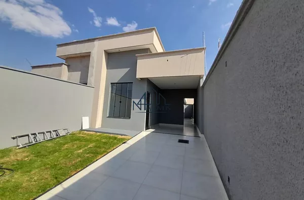 Casa 3 quartos - Residencial Solar Central Park - Aparecida de Goiânia - GO - Foto 1