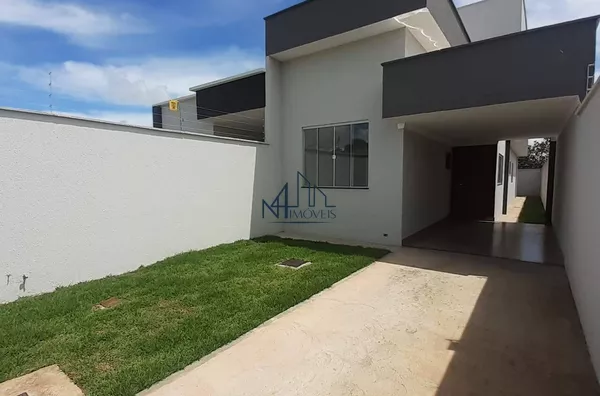 Casa 3 quartos - Jardim das Acácias  - Aparecida de Goiânia - GO - Foto 1