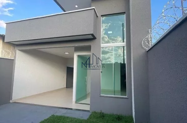 Casa 3 Quartos - Jardim Boa Esperança - Aparecida de Goiânia - GO - Foto 1