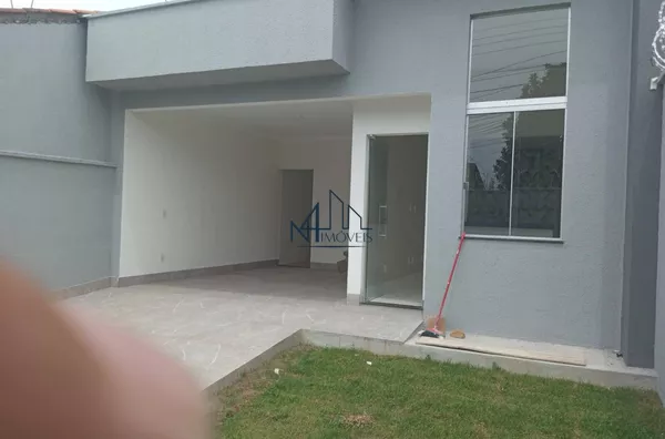Casa 3 Quatos - Jardim Buriti Sereno - Aparecida de Goiânia - GO - Foto 1