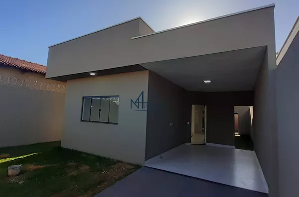 Casa 3 Quartos - Vila Alzira - Aparecida de Goiânia - GO - Foto 1