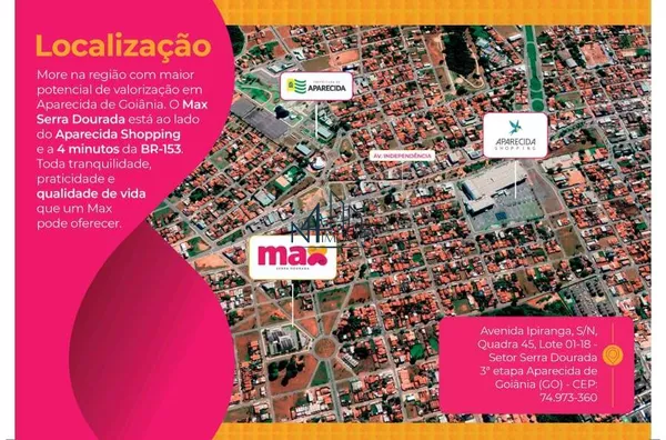 Apartamento 2 Quartos - Serra Dourada III - Aparecida de Goiânia - GO - Foto 2