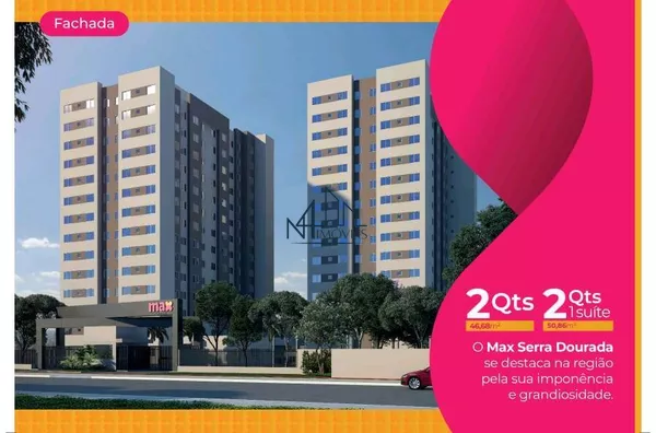 Apartamento 2 Quartos - Serra Dourada III - Aparecida de Goiânia - GO - Foto 1