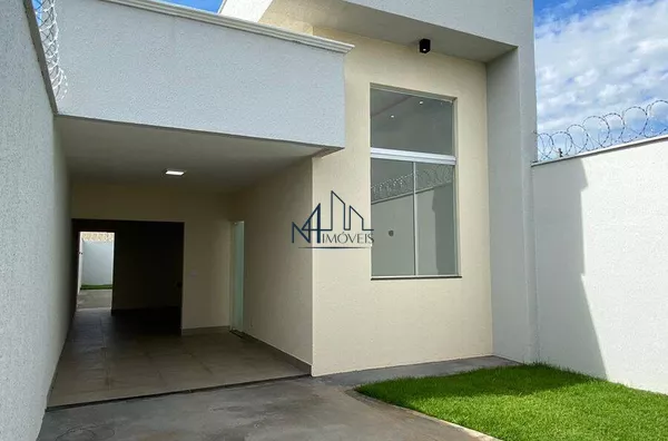 Casa 3 Quartos - Jardim Monte Cristo - Aparecida de Goiânia - GO - Foto 1