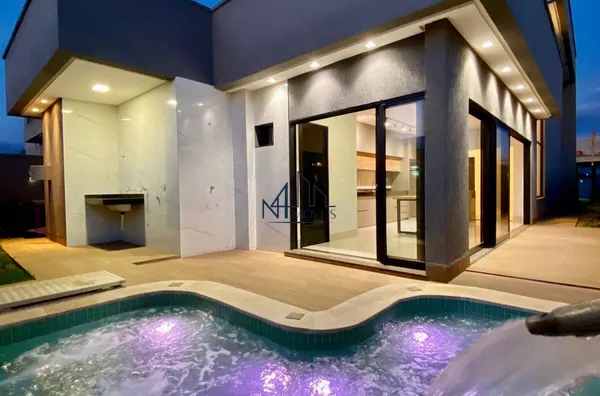 Casa 3 Suítes - Parqville Jacarandá - Aparecida de Goiânia - Foto 1