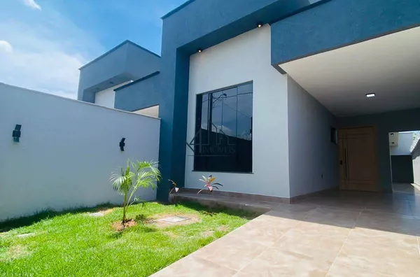 Casa 3 Quartos - Residencial Santa Fé I - Goiânia - GO - Foto 1