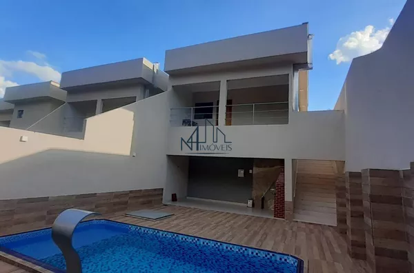 Casa 3 Quartos - Jardim Helvécia - Aparecida de Goiânia - GO - Foto 1