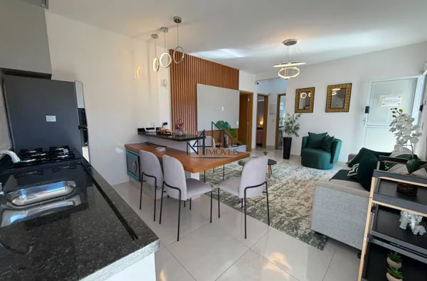 Casa 3 Quartos na Planta - Indepedência Mansões - Aparecida de Goiânia - GO