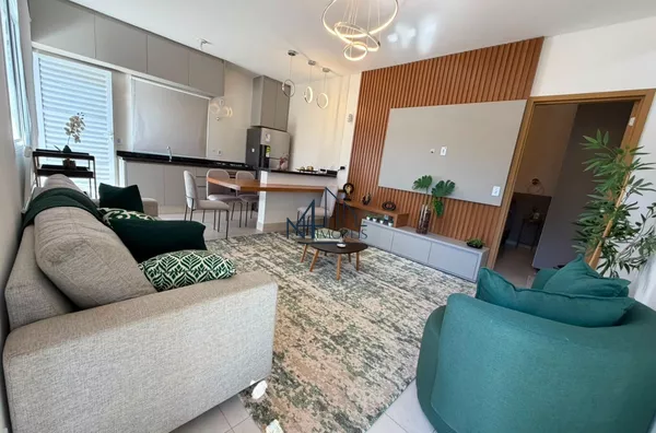 Casa 3 Quartos na Planta - Indepedência Mansões - Aparecida de Goiânia - GO