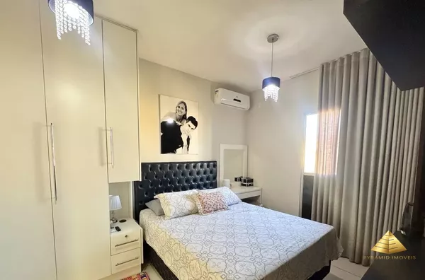Sobrado em condomínio fechado para venda, 3 quartos sendo uma suíte,  Novo Paraíso, Cuiabá