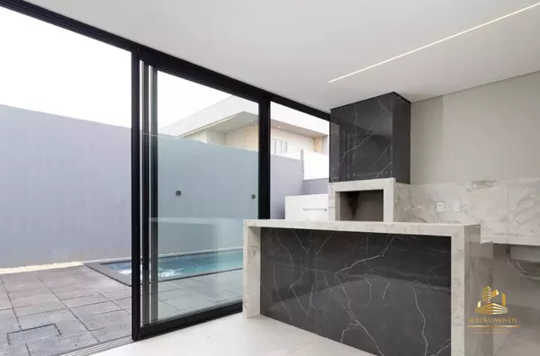 Casa à Venda Recém Construida com 4 SUÍTE(s), escritório, COZINHA GOURMET e PISCINA PRIVATIVA no Condomínio FLORAIS DA MATA, Várzea Grande. - Foto 5