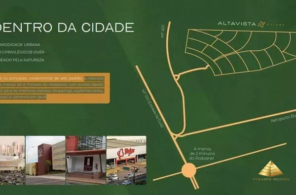 Terrenos no Condomínio Alta Vista em Cuaibá