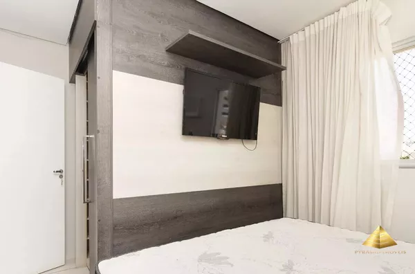 Apartamento Mobiliado com 3 Quarto(s), sendo 1 Suíte, completo com armários planejados em todos os ambientes no EDIFÍCIO TORRES DE SÃO GEORGES, próximo ao Parque Mãe Bonifacia, Cuiabá. - Foto 18