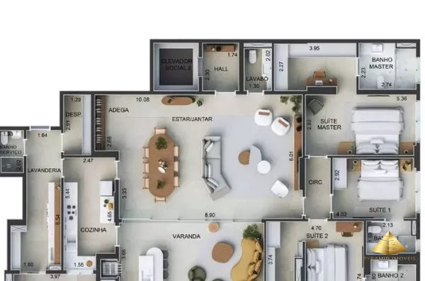Apartamento para venda, Quilombo, Cuiabá - Foto 6
