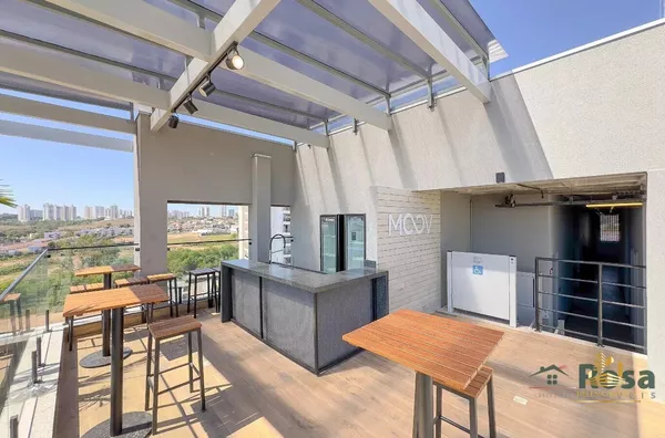 Apartamaneto Studio para Venda, Com 1 Dormintório Sendo 1 Suíte ou 2 Dormitórios Sendo 1, no MOOV SMART HOME, Cuiabá. - Foto 2