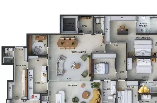 Apartamento para venda,  Quilombo, Cuiabá