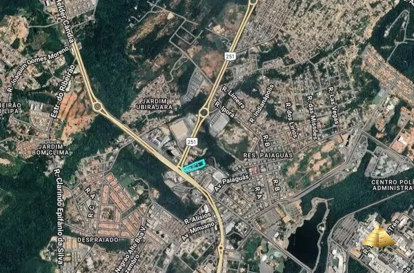 Terreno na Av. Rep Líbano, saída para Chapada