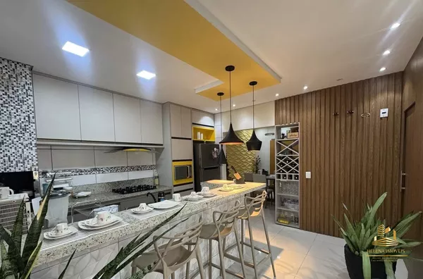 Casa em condomínio para venda, 3 quarto(s),  REFORMADA E AMPLIADA, Recanto Dos Pássaros, Cuiabá - Foto 1