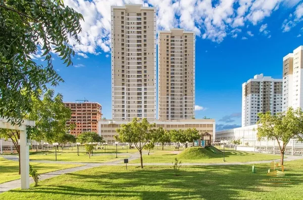 Apartamento para venda novo, nunca habitado, com 3 quarto(s) sendo 1 suíte, com vista impactante, próximo da Unic e Univag, Grande Terceiro, Cuiabá. - Foto 1