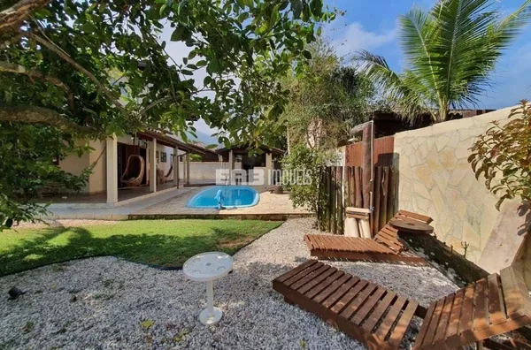 Casa com 5 dormitórios e piscina em Itamambuca - Foto 3