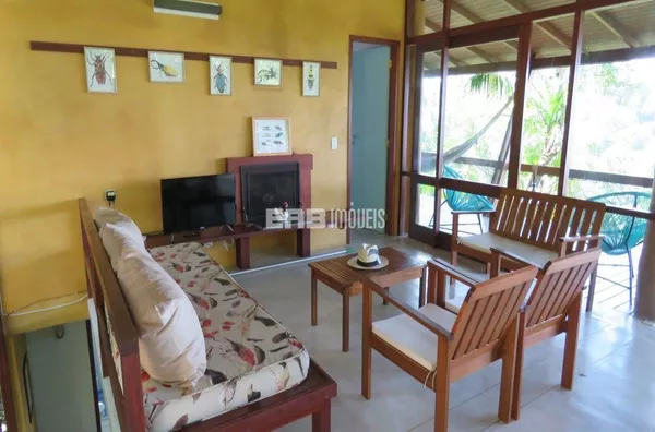 Casa com vista para o mar, para locação de temporada, na praia do Prumirim, em Ubatuba - Foto 6