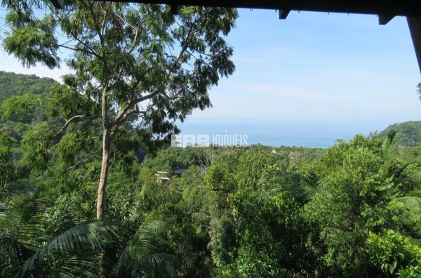 Casa com vista para o mar, para locação de temporada, na praia do Prumirim, em Ubatuba - Foto 1