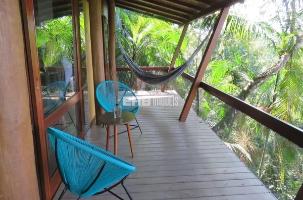 Casa com vista para o mar, para locação de temporada, na praia do Prumirim, em Ubatuba - Foto 2