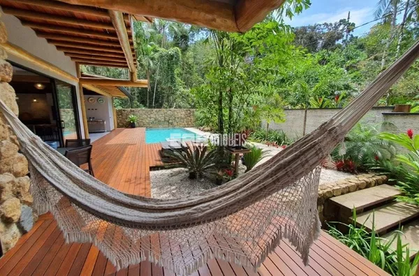 Casa com 5 suítes, piscina e muito bom gosto na praia do Félix - Foto 6