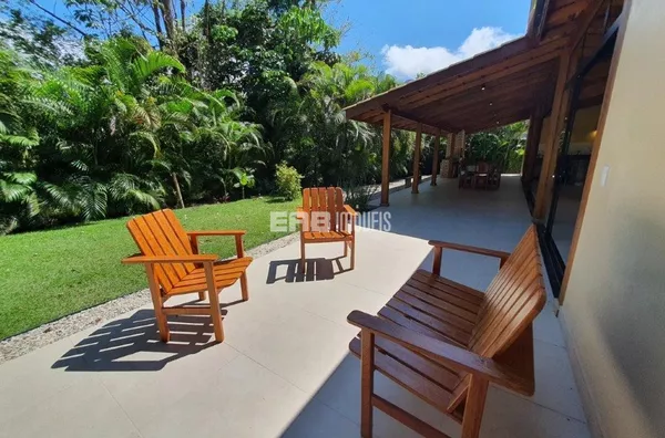 Casa com 4 suítes, a 170m do mar, na praia de Itamambuca - Foto 2