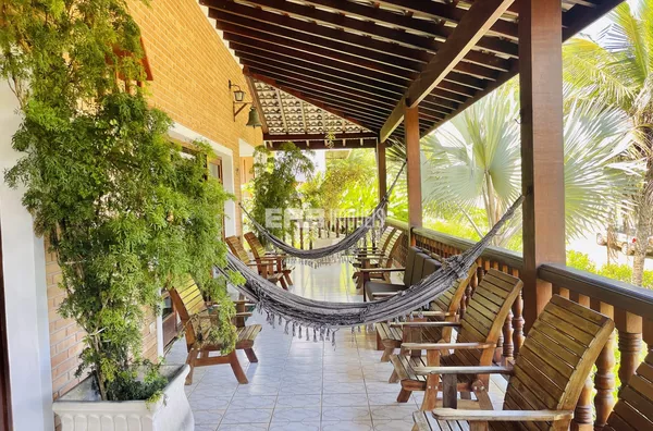 Casa com lago e mirante com vista parcial para a praia - Foto 65