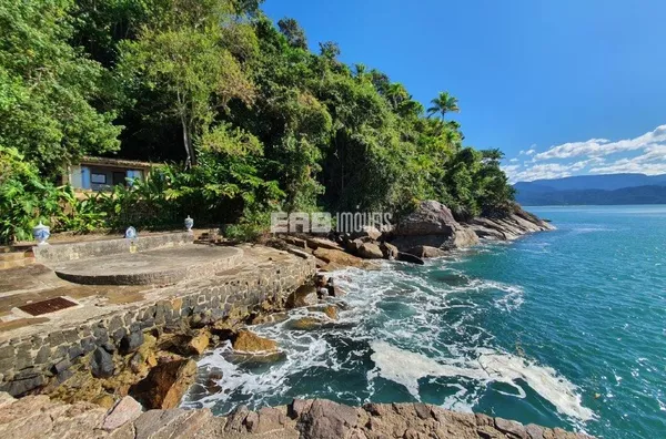 Belo sítio com vista para o mar na Ponta Grossa, Ubatuba - Foto 74