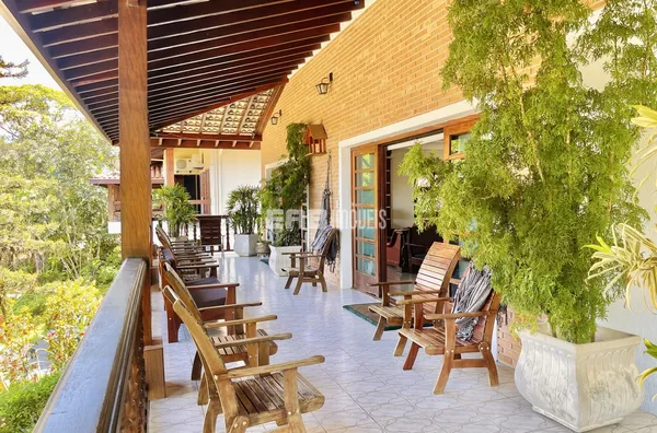 Casa com lago e mirante com vista parcial para a praia - Foto 68