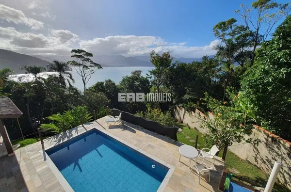 Casa com vista para o mar desde a baía do Itaguá até Itamambuca - Foto 1