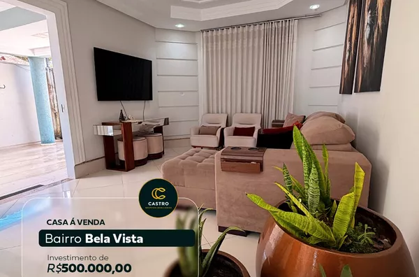 Casa para venda,  Bela Vista, Teixeira De Freitas