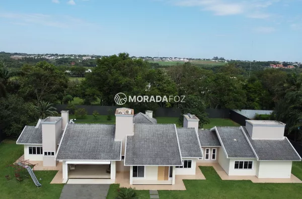 Casa alto padrão com 03 suítes,   no Condomínio Fechado Chácara Natureza – Foz do Iguaçu - Foto 1