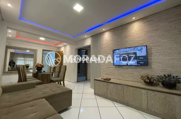 Apartamento com 03 quartos, mobiliado para venda na Vila Portes