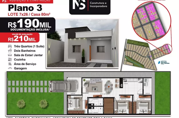 Casa para venda, 2 quarto(s),  Sabiazal, Parnaíba - Foto 4
